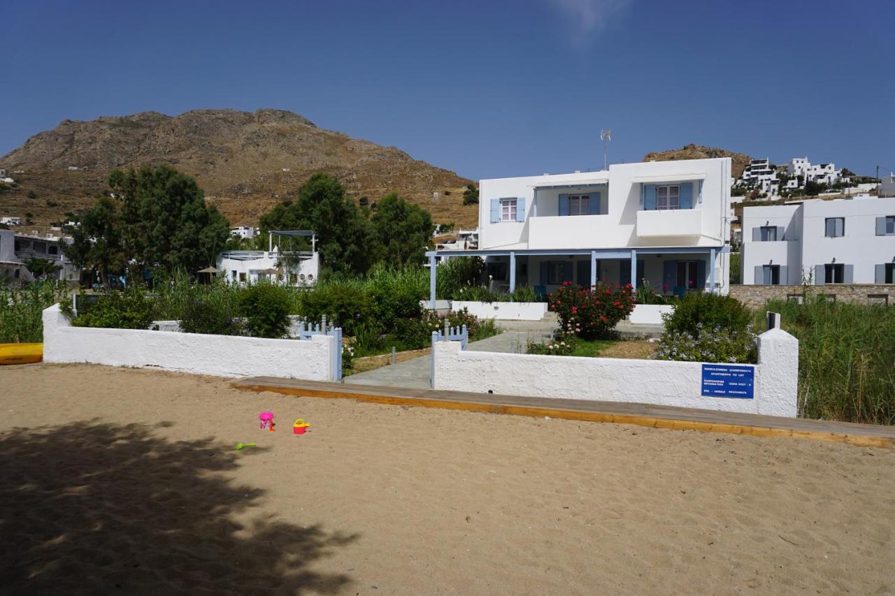 Galazio Seaside Apartments Livadakia Exteriér fotografie