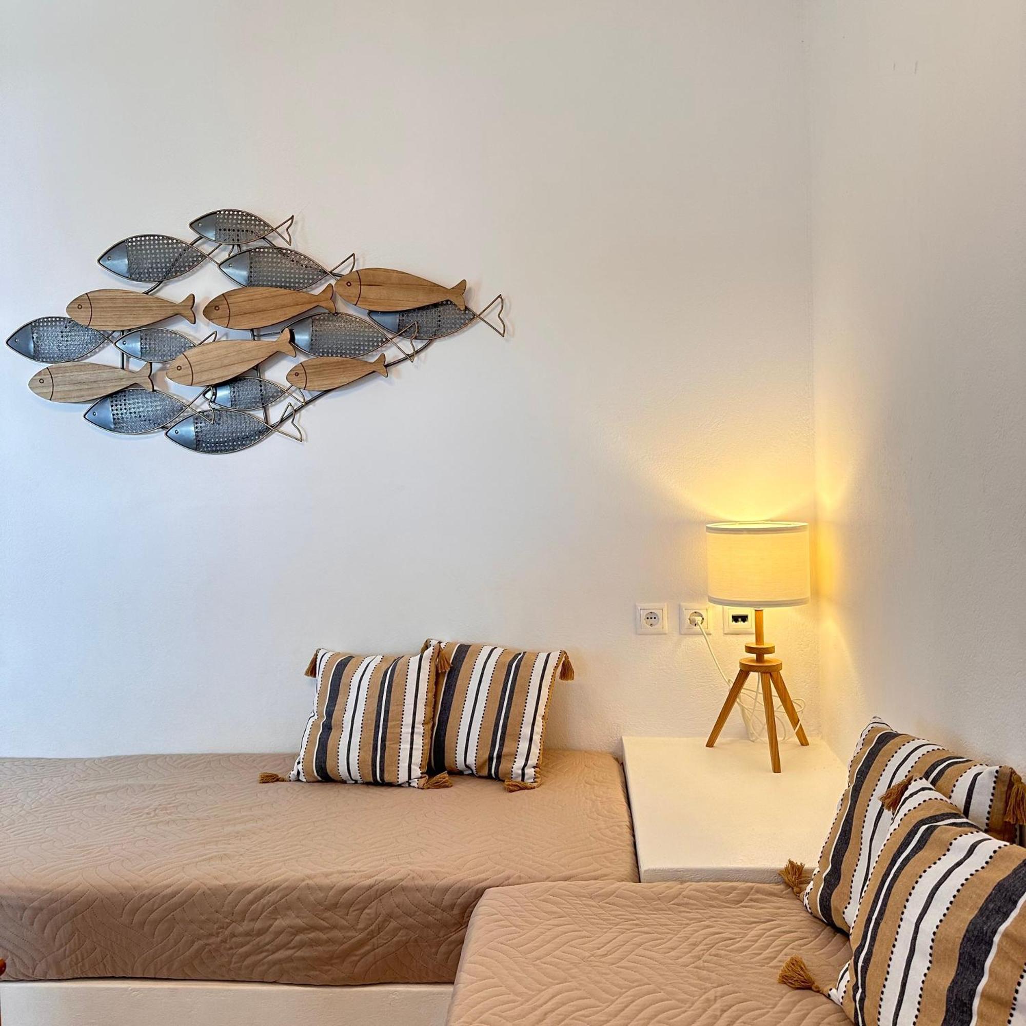 Galazio Seaside Apartments Livadakia Exteriér fotografie